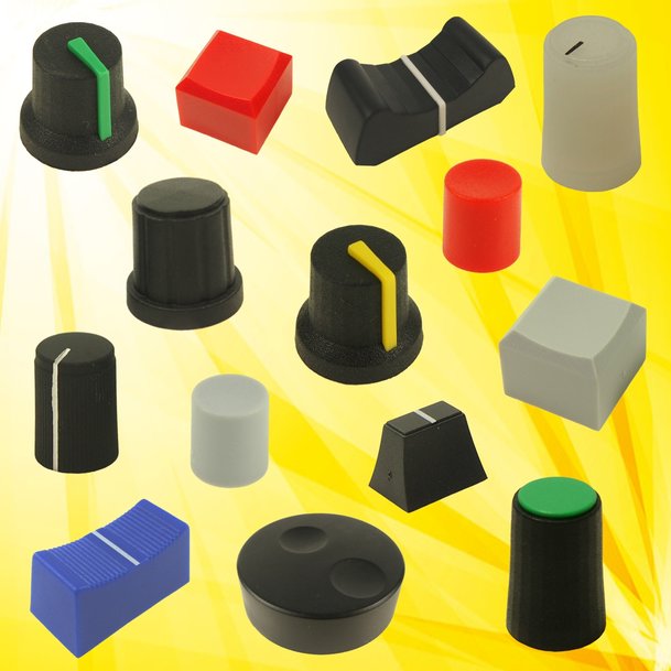 Cliff Electronics offers wide range of Control Knob Options